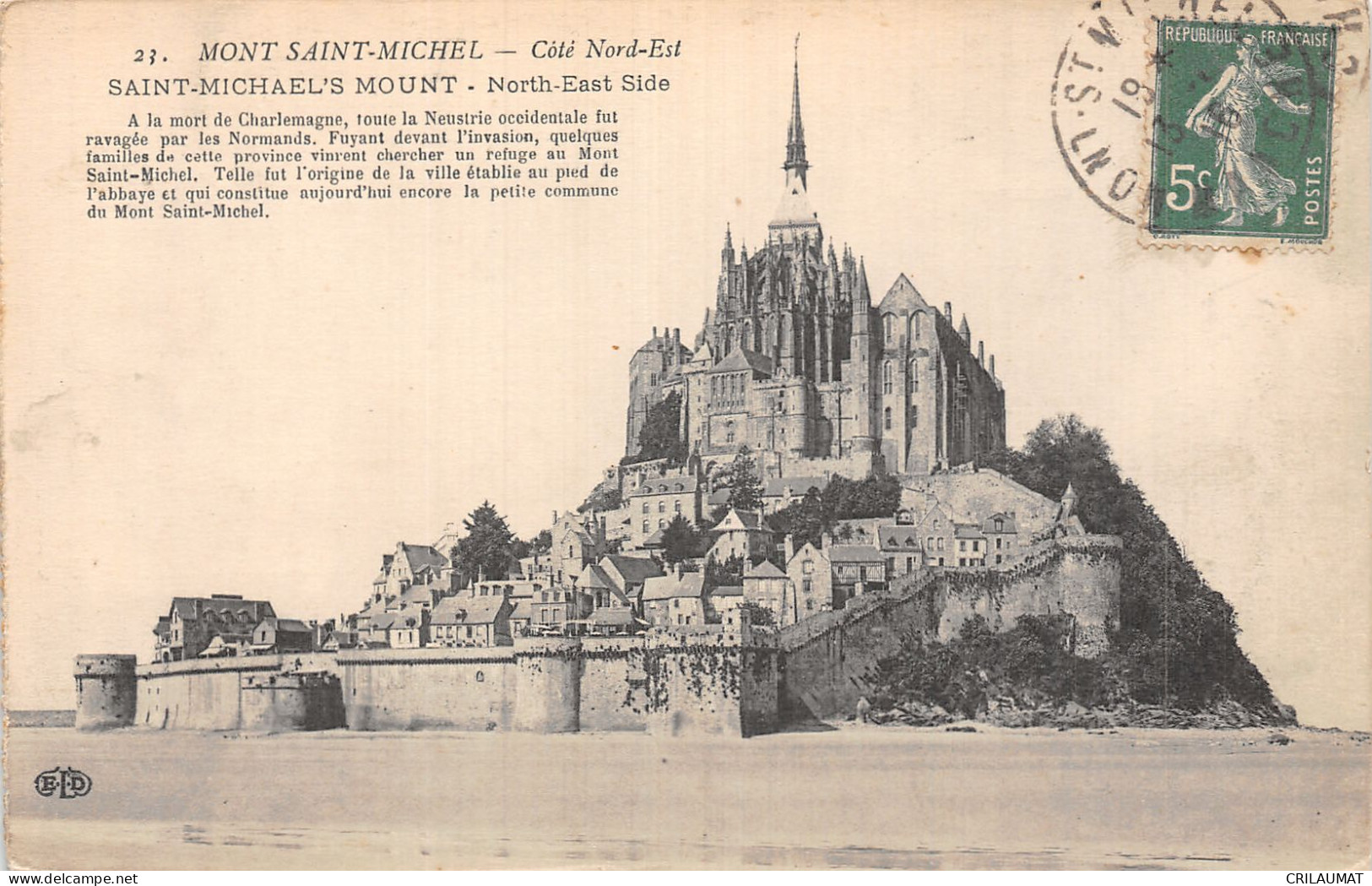 50-LE MONT SAINT MICHEL-N°5139-E/0397 - Le Mont Saint Michel