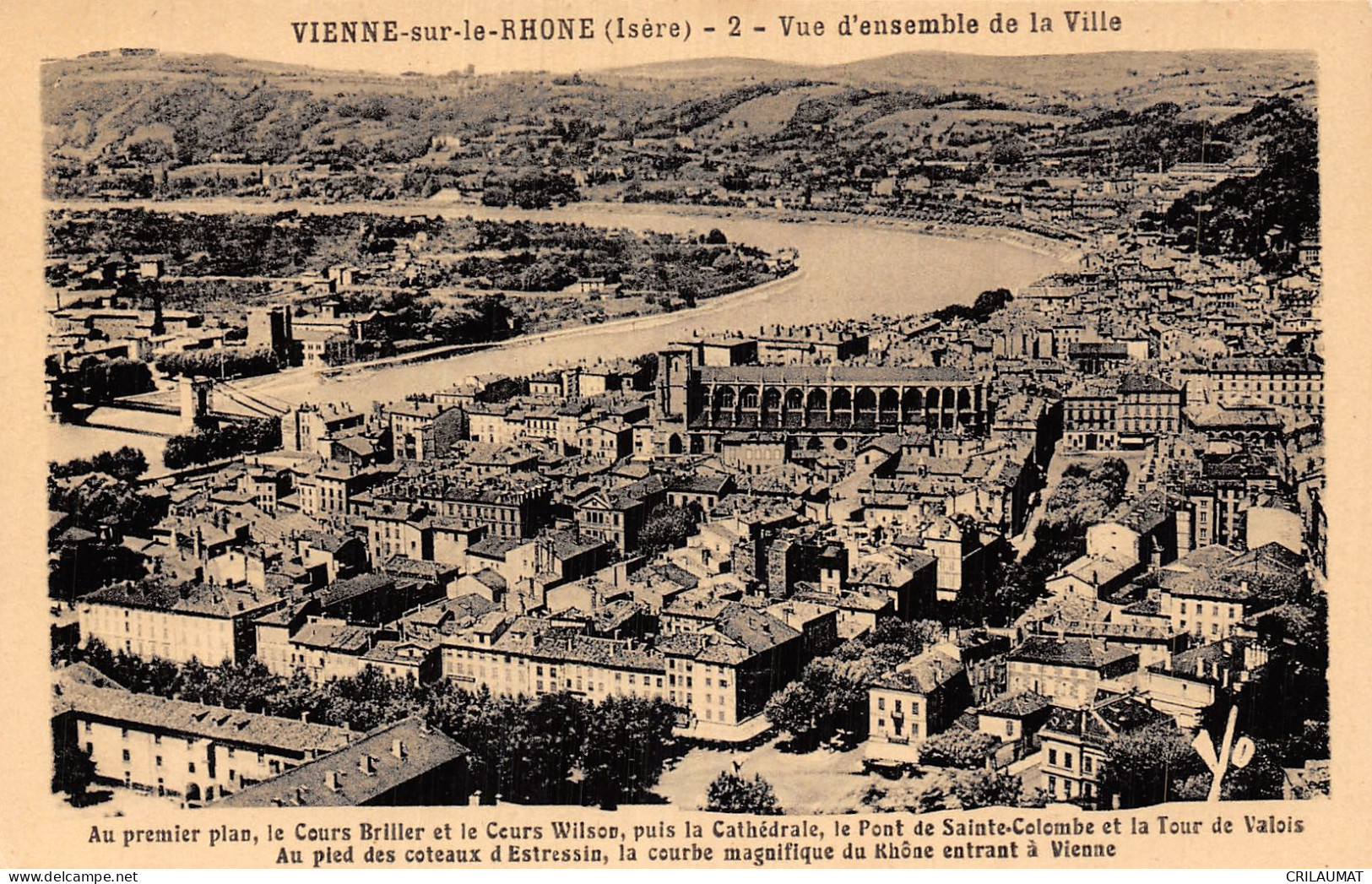 38-VIENNE SUR LE RHONE-N°5139-E/0193 - Vienne