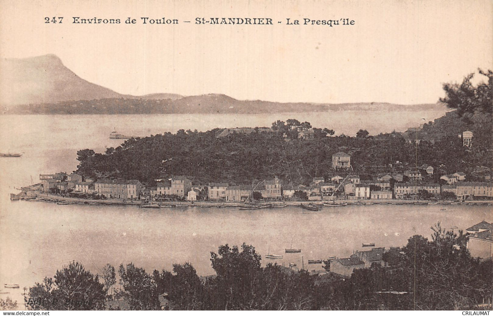 83-SAINT MANDRIER-N°5139-D/0385 - Saint-Mandrier-sur-Mer