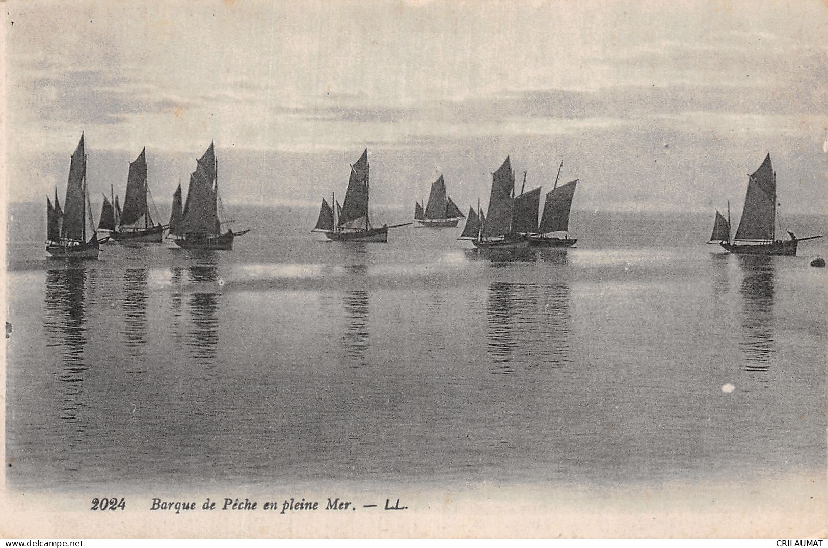 TH-BARQUE DE PECHE EN PLEINE MER-N°5139-D/0337 - Andere & Zonder Classificatie