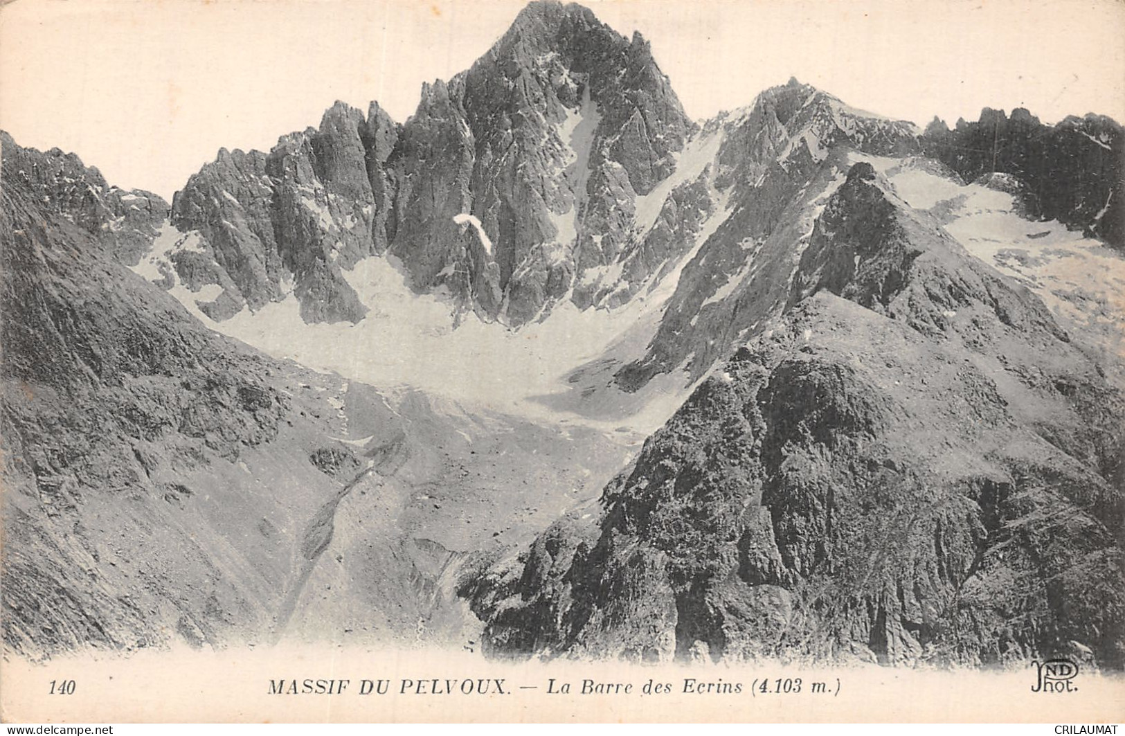 05-MASSIF DU PELVOUX LA BARRE DES ECRINS-N°5139-D/0273 - Autres & Non Classés