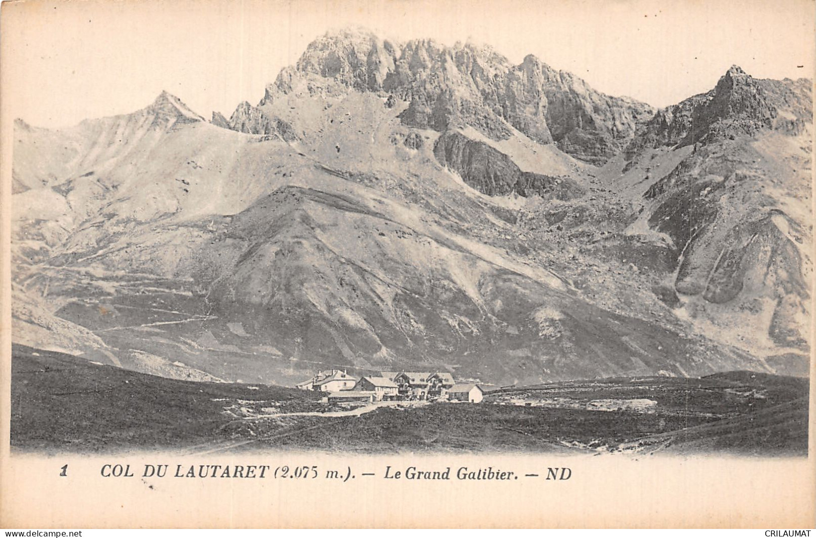 05-COL DU LAUTARET LE GRAND GALIBIER-N°5139-D/0173 - Autres & Non Classés