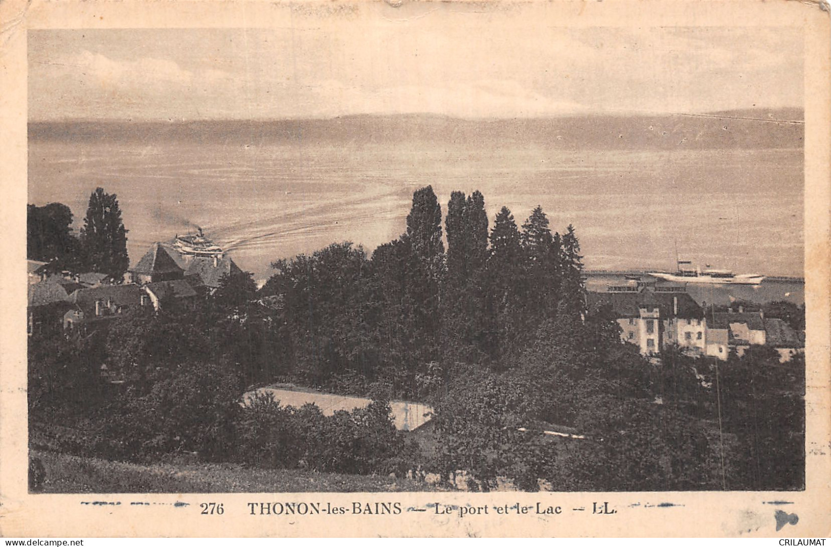 74-THONON LES BAINS-N°5139-D/0139 - Thonon-les-Bains