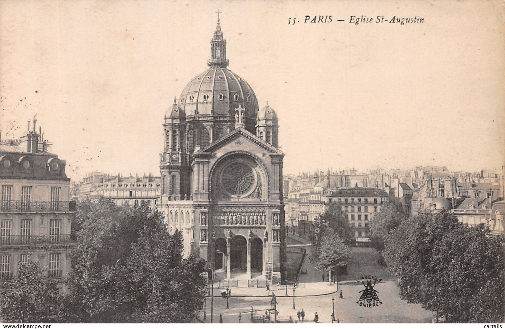 75-PARIS EGLISE SAINT AUGUSTIN-N°4191-H/0283 - Kerken