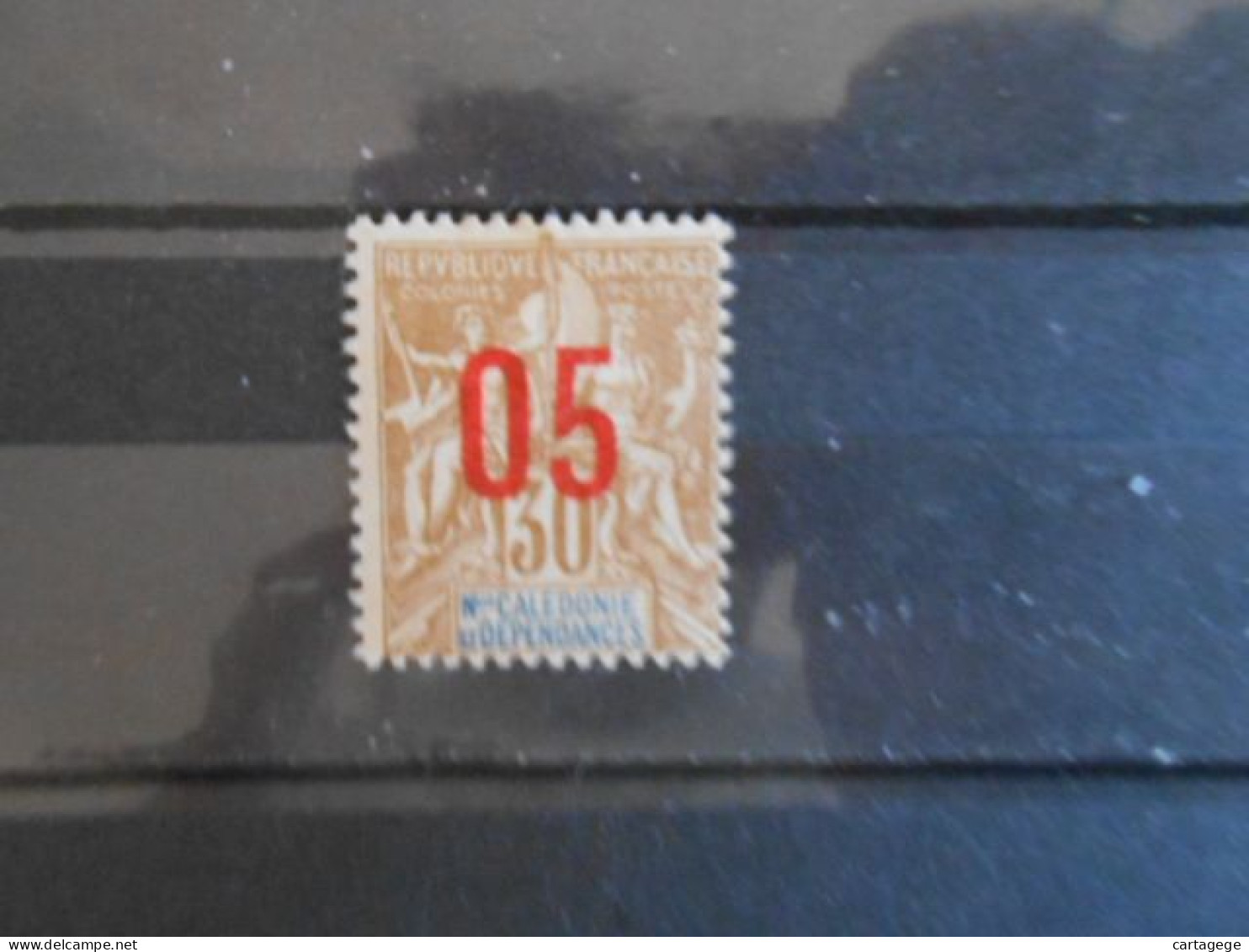 NOUVELLE-CALEDONIE YT 107 TYPE DUBOIS 05 S. 30c.* - Unused Stamps