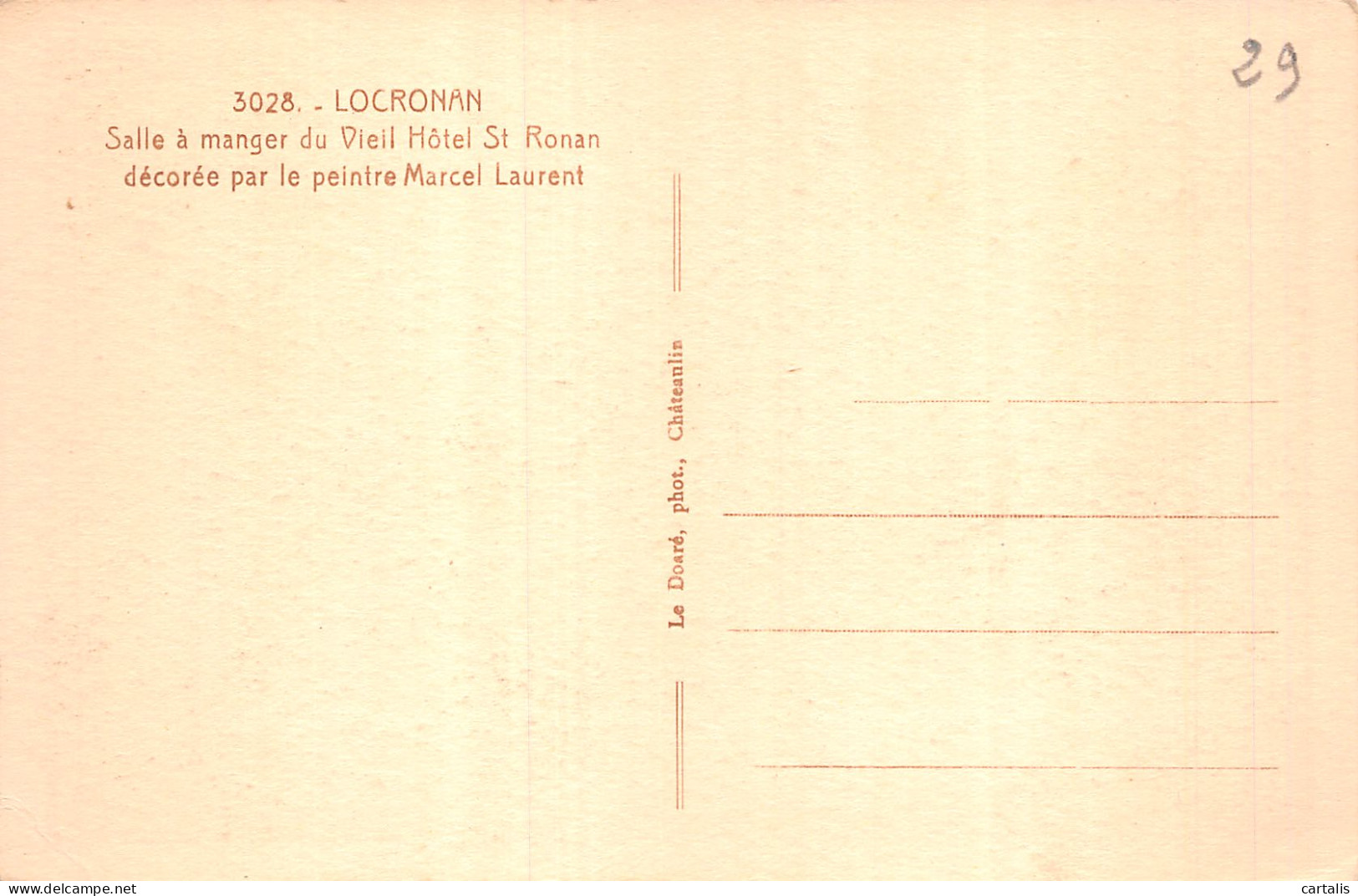 29-LOCRONAN-N°4191-H/0133 - Locronan