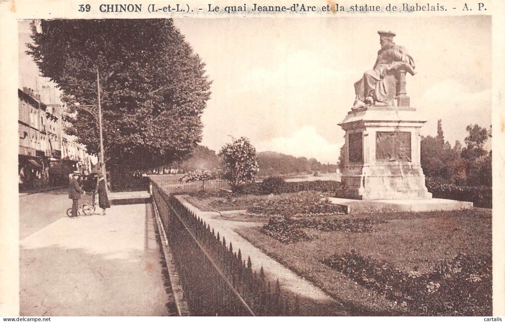 37-CHINON-N°4191-G/0391 - Chinon