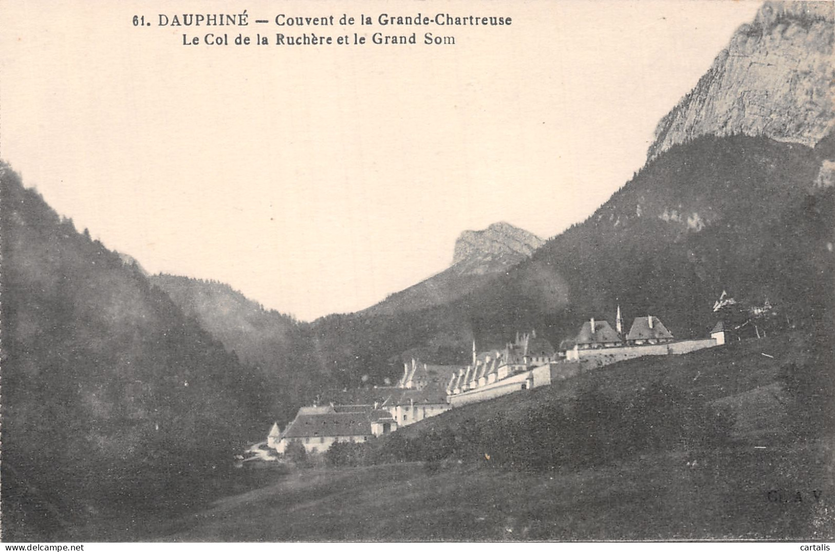 38-LA GRANDE CHARTREUSE-N°4191-G/0275 - Autres & Non Classés