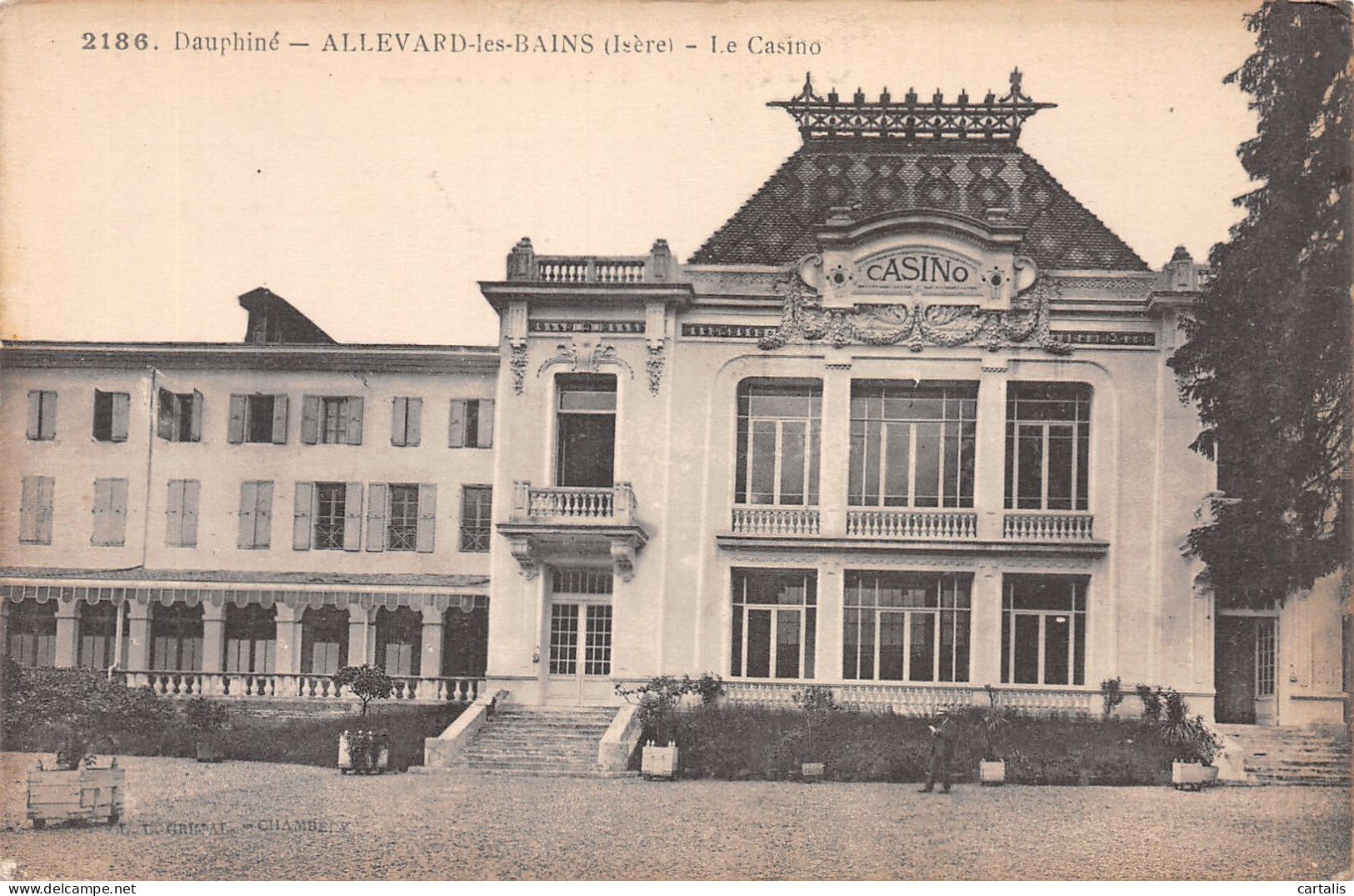 38-ALLEVARD LES BAINS-N°4191-G/0265 - Allevard