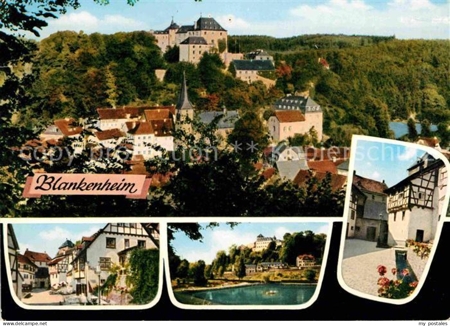 72729824 Blankenheim Eifel Burg Schwanenweiher Ahrquelle Blankenheim Eifel - Andere & Zonder Classificatie