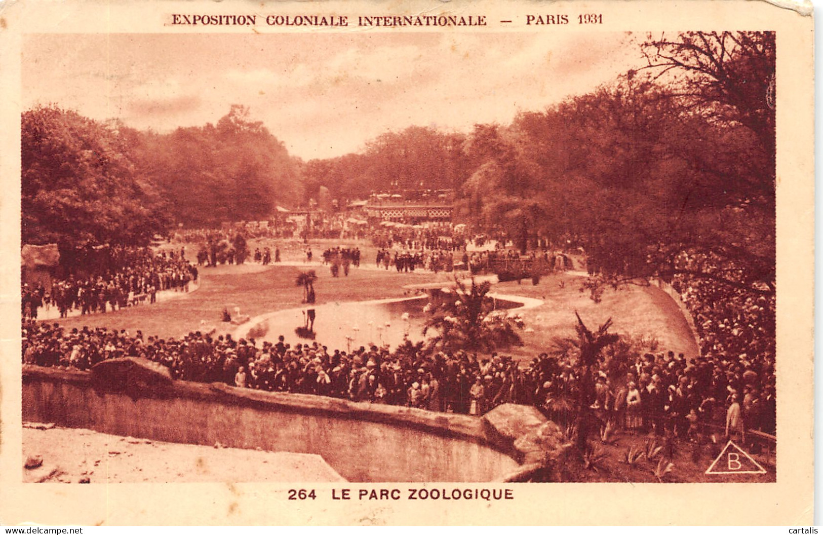 75-PARIS EXPO COLONIALE INTERNATIONALE LE PARC ZOOLOGIQUZ-N°4191-G/0031 - Expositions