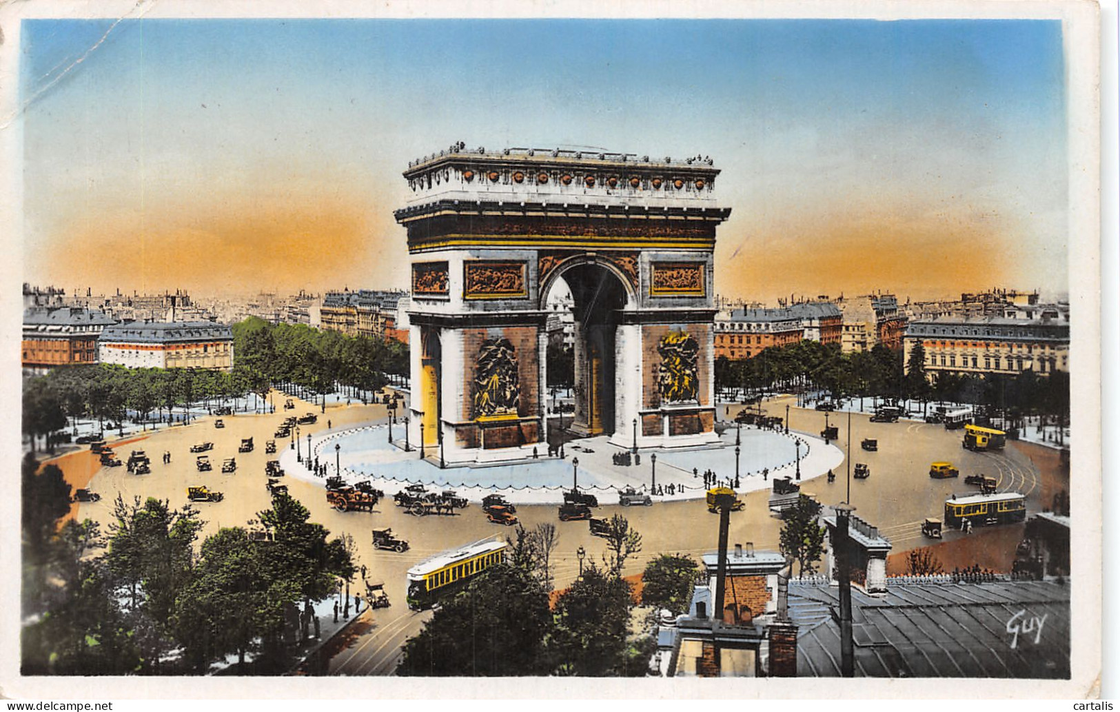 75-PARIS ARC DE TRIOMPHE-N°4191-G/0025 - Triumphbogen