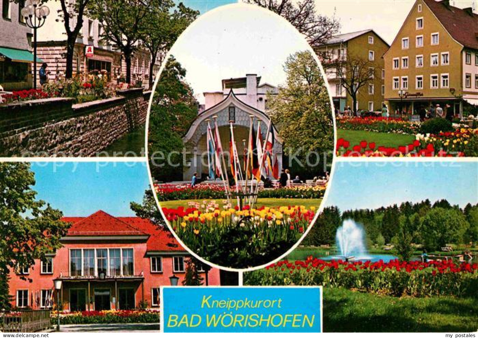 72729798 Bad Woerishofen Kurpark Fontaene Bad Woerishofen - Bad Woerishofen