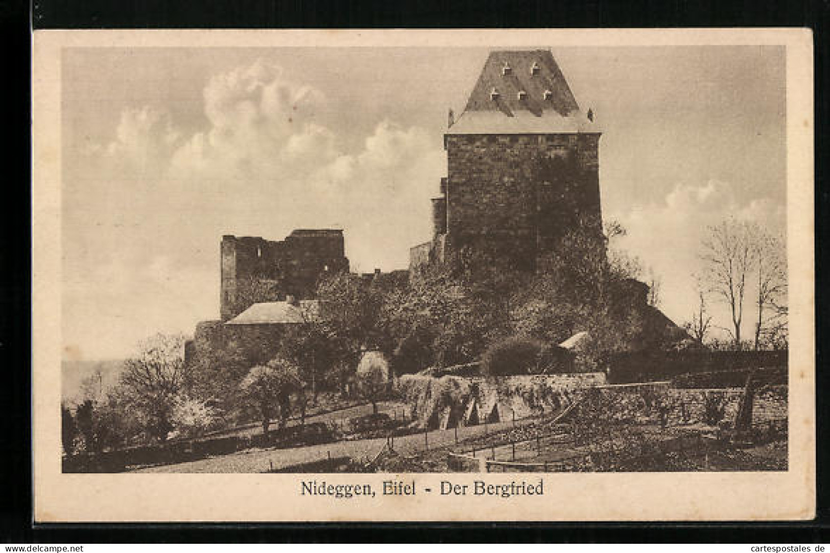 AK Nideggen /Eifel, Der Bergfried  - Altri & Non Classificati