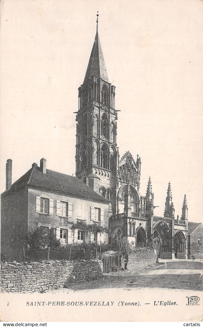 89-SAINT PERE SOUS VEZELAY-N°4191-F/0251 - Andere & Zonder Classificatie