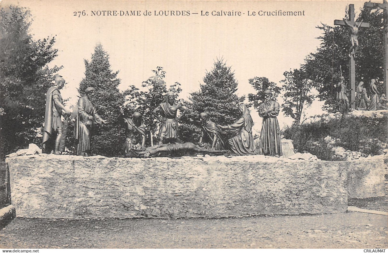 65-NOTRE DAME DE LOURDES LE CALVAIRE-N°5139-H/0255 - Other & Unclassified