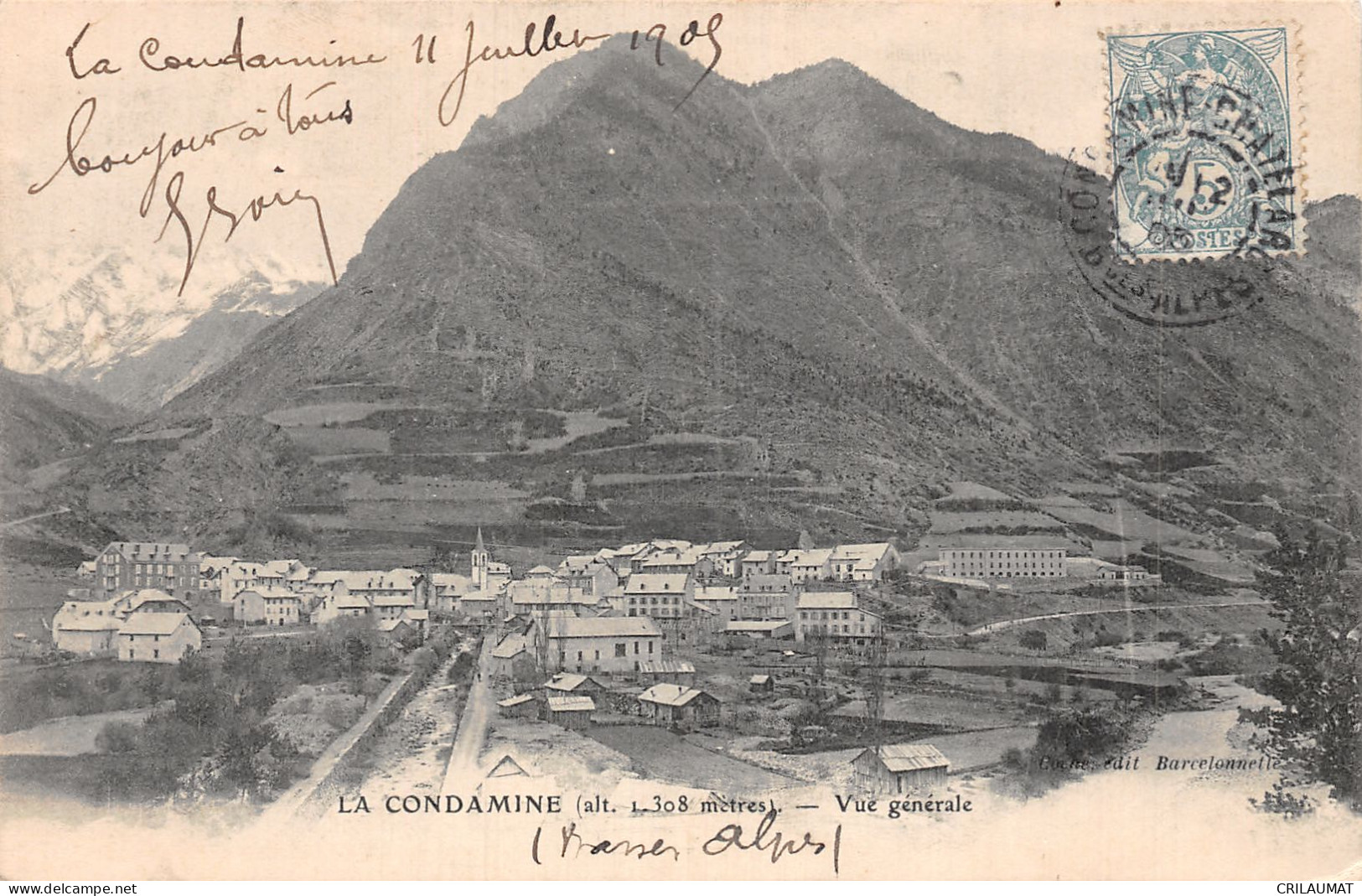 04-LA CONDAMINE-N°5139-H/0149 - Autres & Non Classés