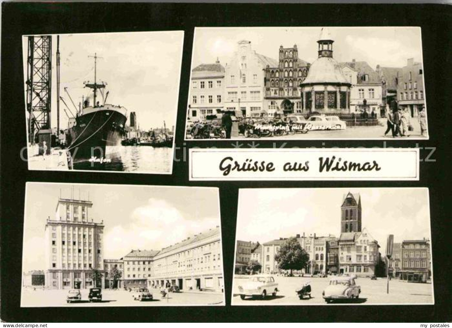 72729742 Wismar Mecklenburg Hafen Marktplatz Wasserkunst Wismar - Wismar