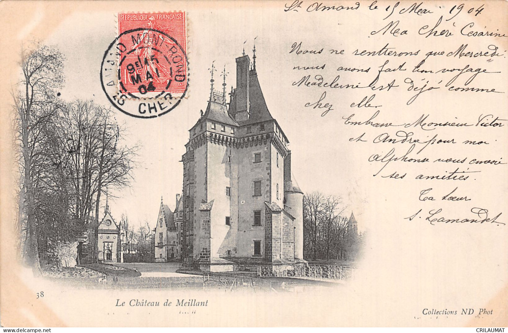 18-MEILLANT-N°5139-G/0345 - Meillant