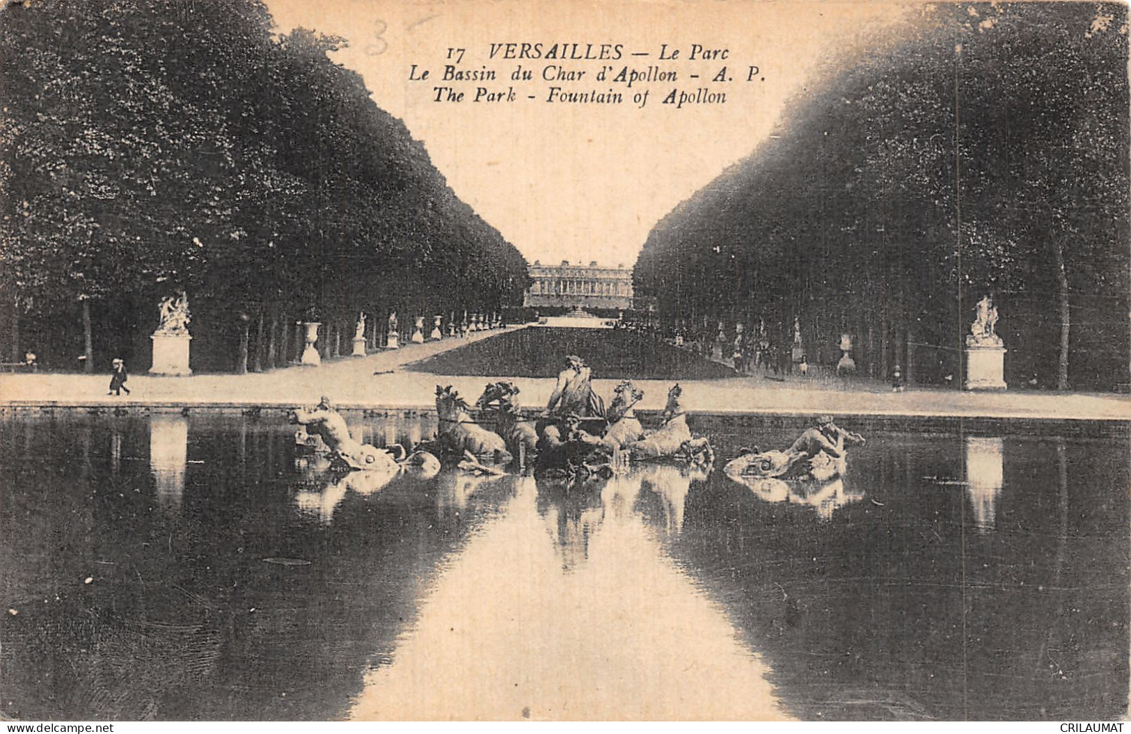 78-VERSAILLES LE PARC-N°5139-G/0245 - Versailles (Château)