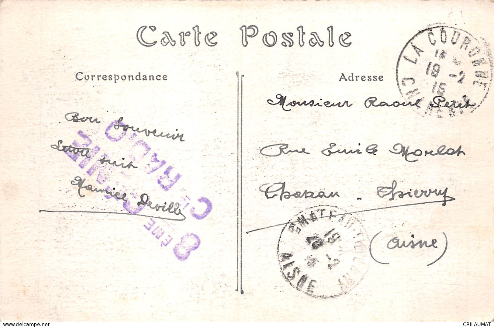 16-LA COURONNE-N°5139-G/0227 - Other & Unclassified