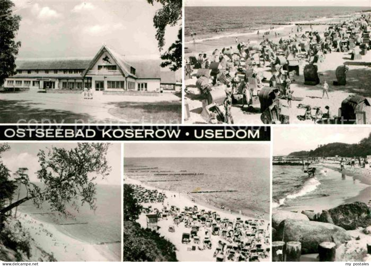 72729708 Koserow Ostseebad Usedom Ferienheim Strand Steilkueste Koserow - Other & Unclassified