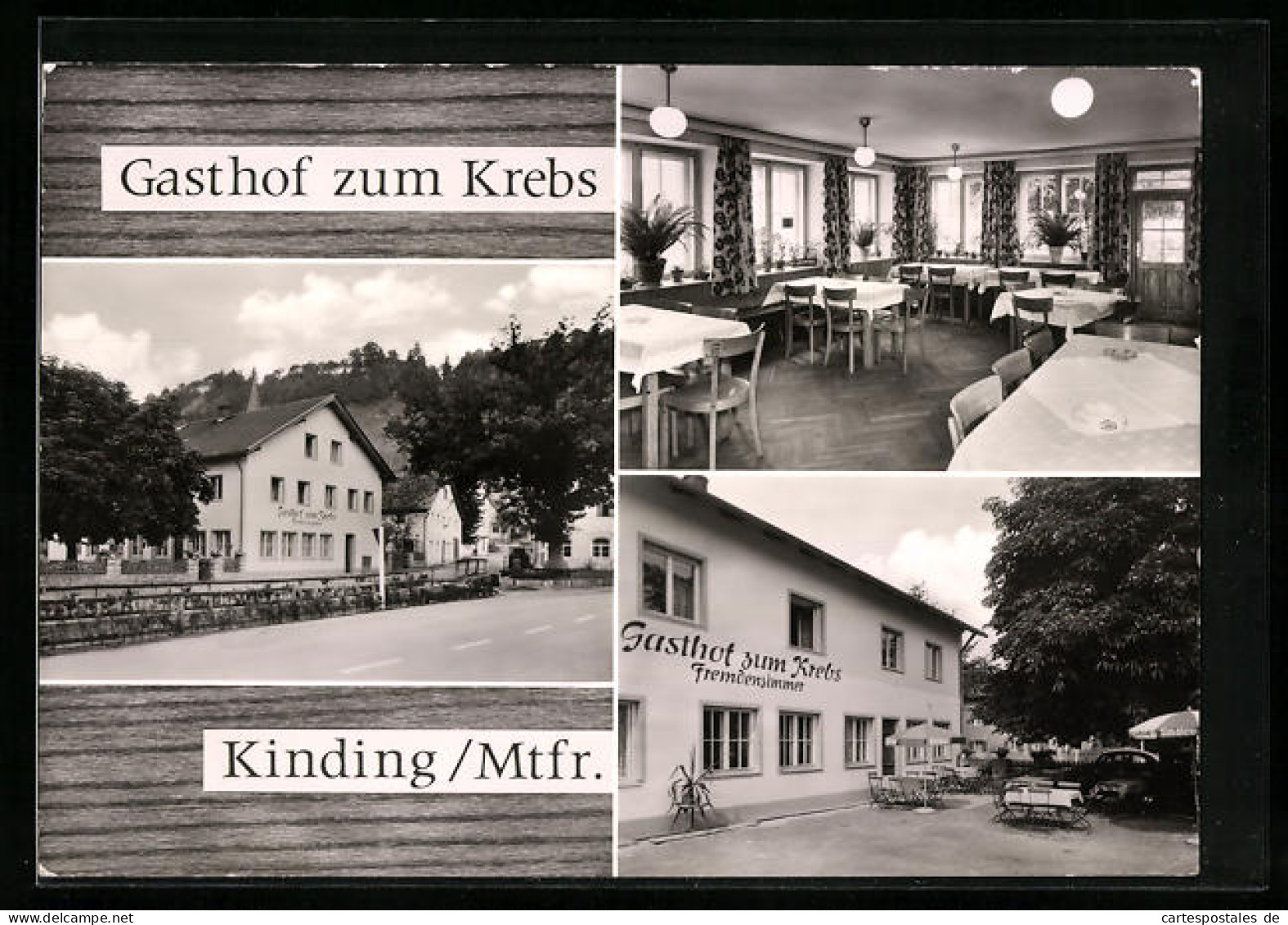 AK Kinding /Mfr., Gasthof Zum Krebs  - Andere & Zonder Classificatie