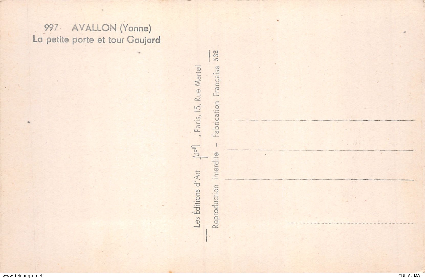 89-AVALLON-N°5139-G/0137 - Avallon
