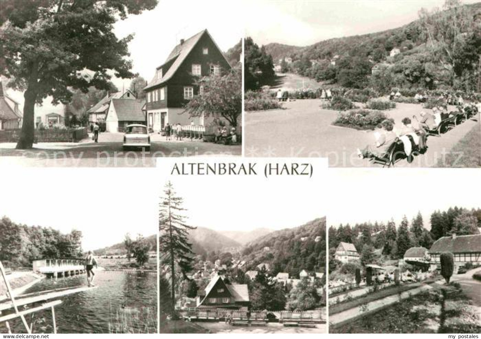 72729690 Altenbrak Harz Huetteplatz Kurpark Bergschwimmbad Waldbuehne Kaffeegart - Altenbrak
