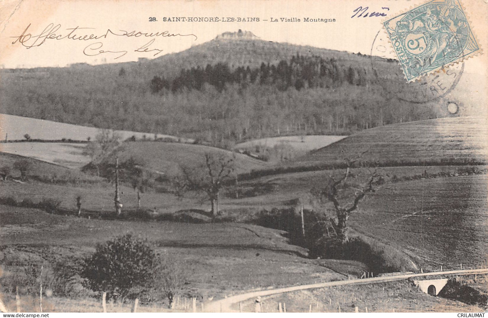 58-SAINT HONORE LES BAINS-N°5139-F/0357 - Sonstige & Ohne Zuordnung