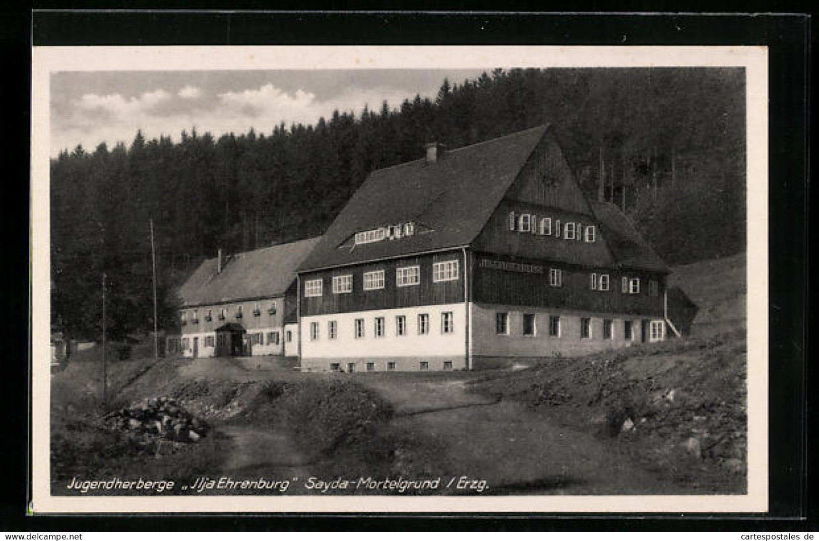 AK Sayda-Mortelgrund /Erzgeb., Jugendherberge Ilja Ehrenburg  - Sonstige & Ohne Zuordnung