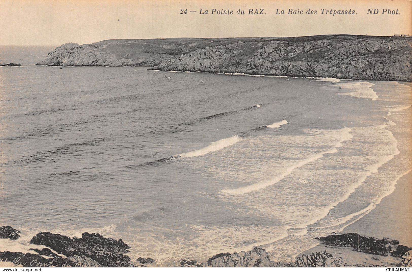 29-LA POINTE DU RAZ LA BAIE DES TREPASSES-N°5139-F/0233 - La Pointe Du Raz