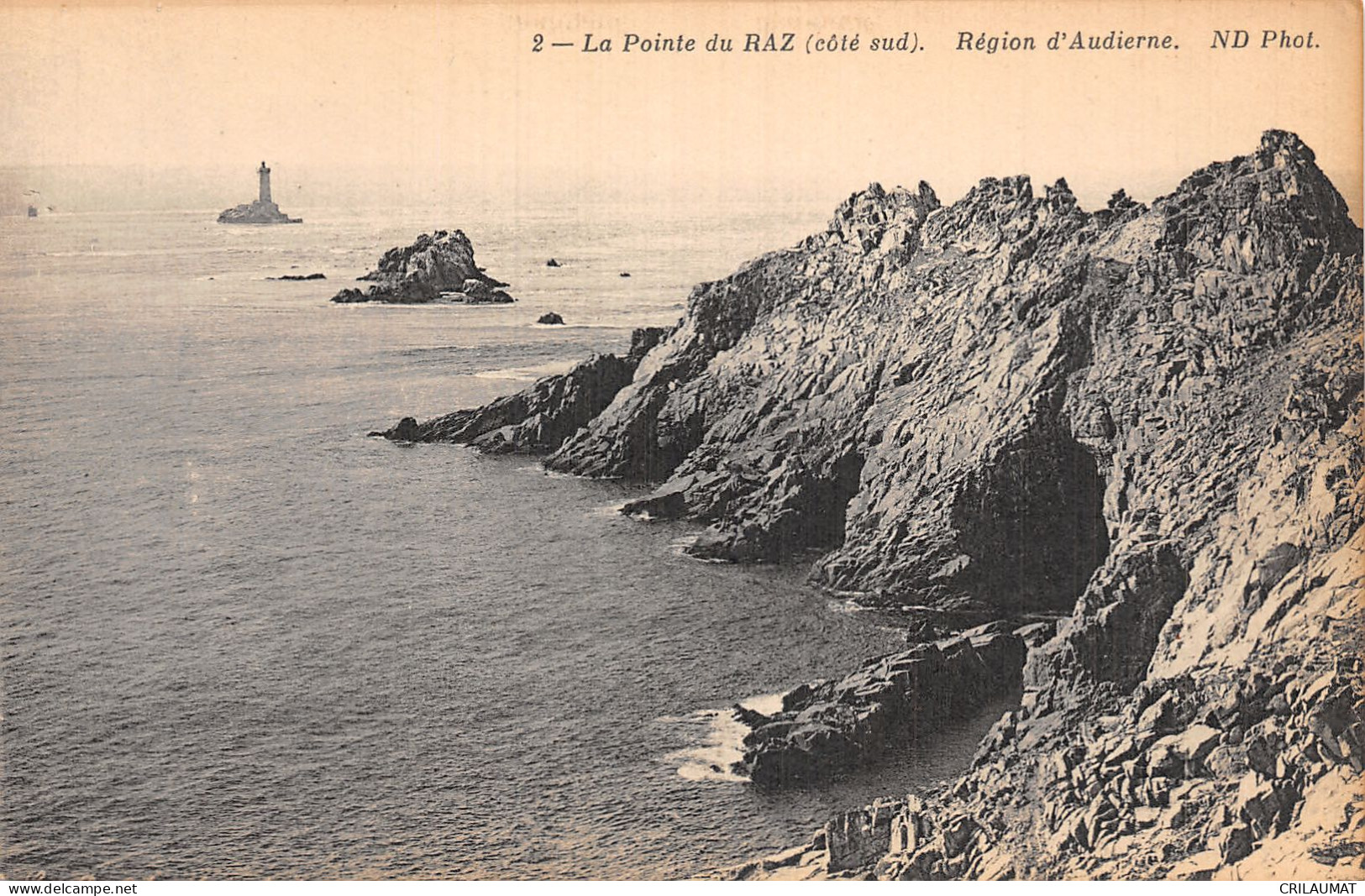 29-LA POINTE DU RAZ REGION D AUDIERNE-N°5139-F/0219 - La Pointe Du Raz