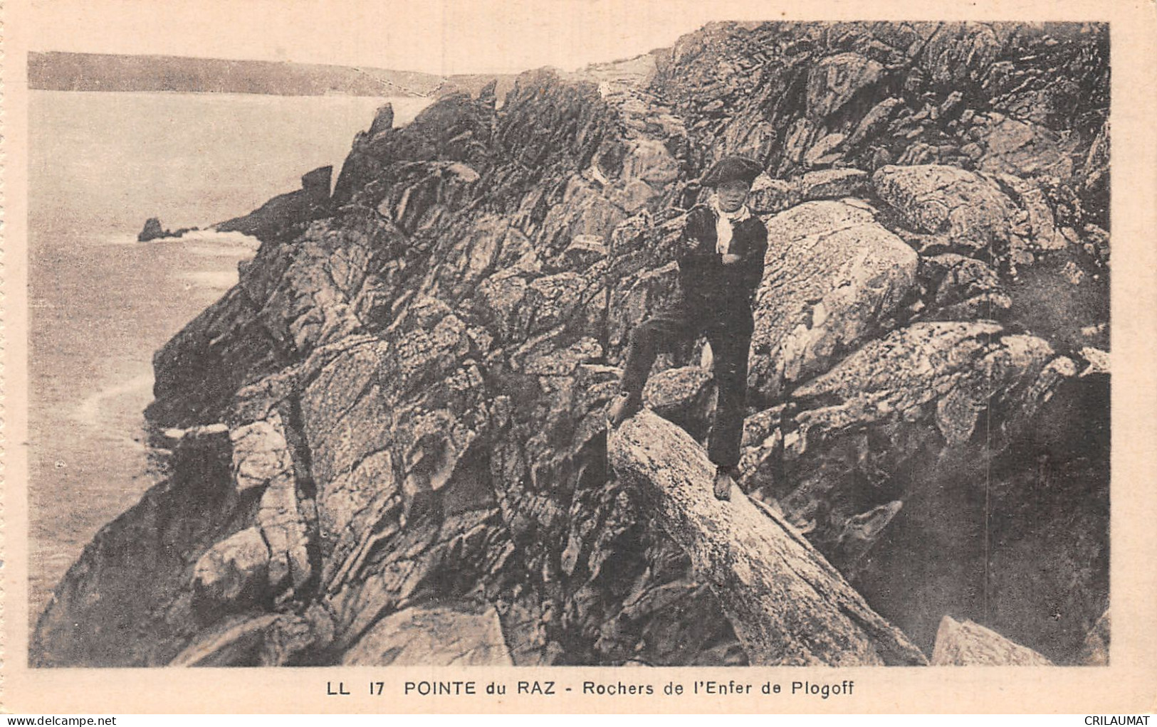 29-POINTE DU RAZ ROCHERS DE L ENFER DE PLOGOFF-N°5139-F/0205 - Altri & Non Classificati