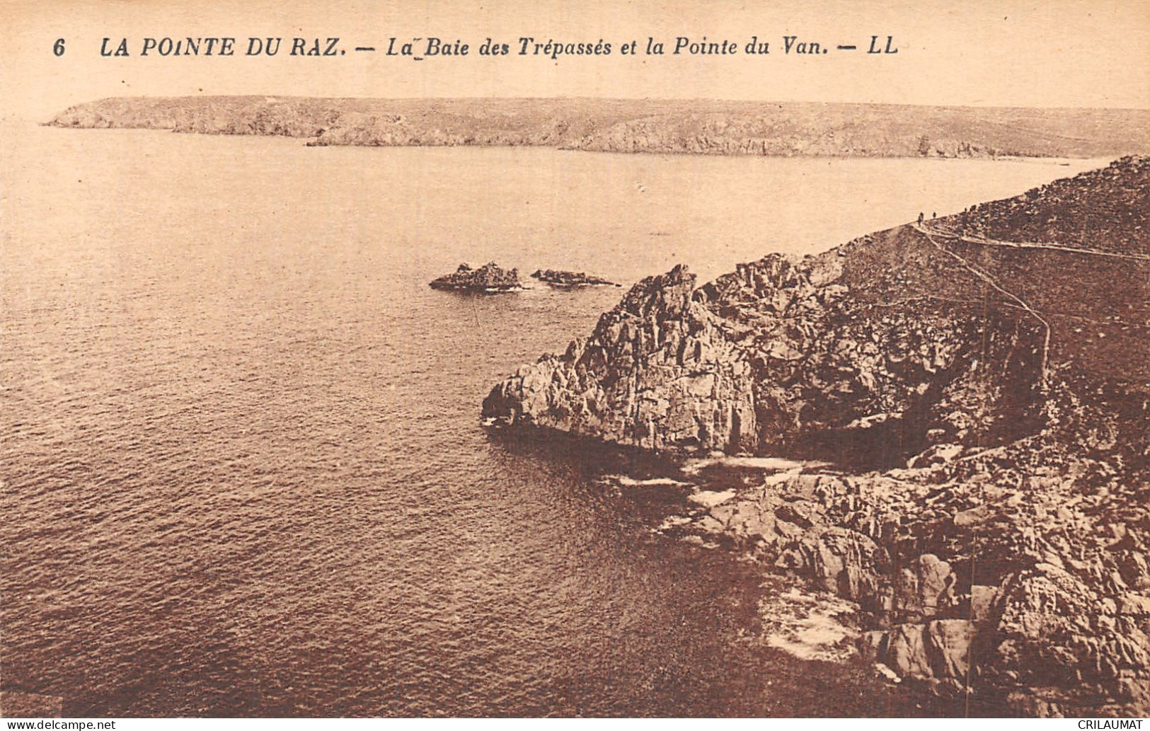 29-LA POINTE DU RAZ LA BAIE DES TREPASSES ET LA POINTE DU VAN-N°5139-F/0191 - La Pointe Du Raz