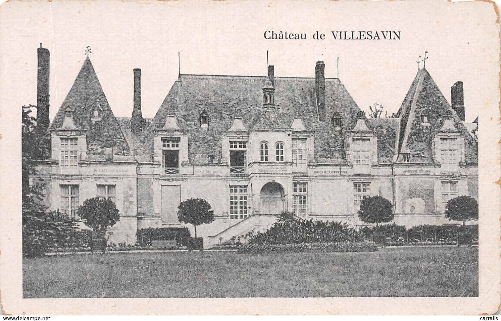 41-TOUR EN SOLOGNE CHATEAU DE VILLESAVIN-N°4192-B/0069 - Andere & Zonder Classificatie