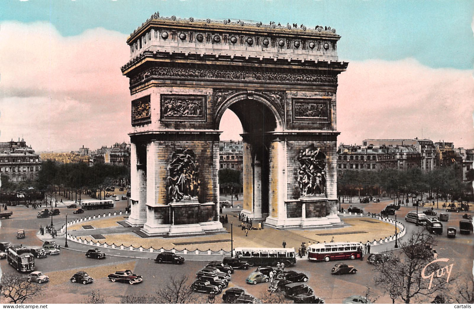 75-PARIS ARC DE TRIOMPHE-N°4192-A/0243 - Triumphbogen