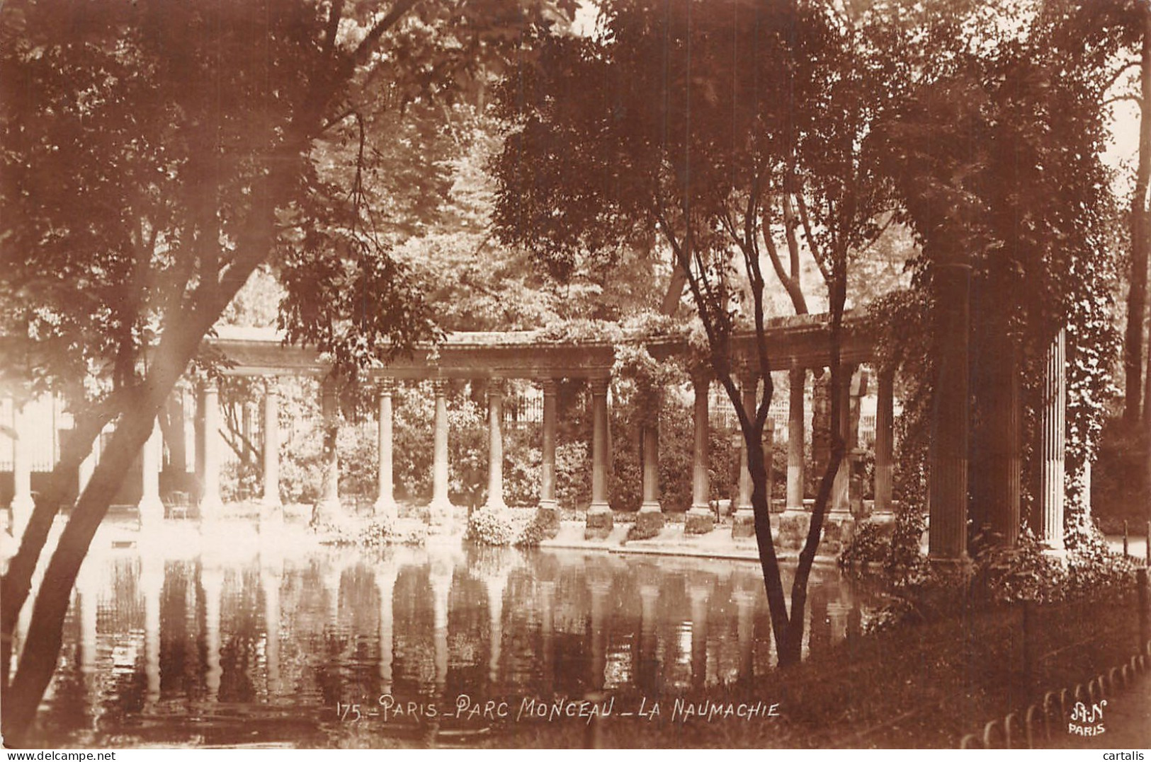 75-PARIS PARC MONCEAU-N°4192-A/0227 - Parks, Gärten