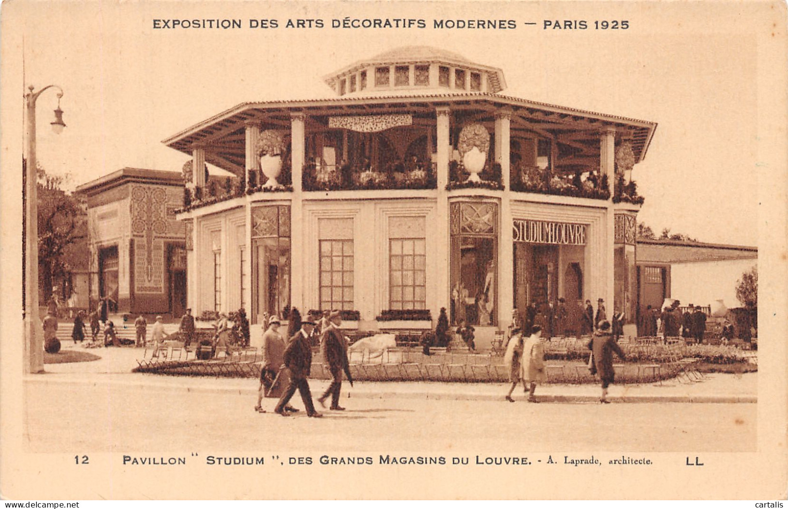 75-PARIS EXPO DES ARTS DECORATIFS MODERNES 1925-N°4192-A/0197 - Tentoonstellingen