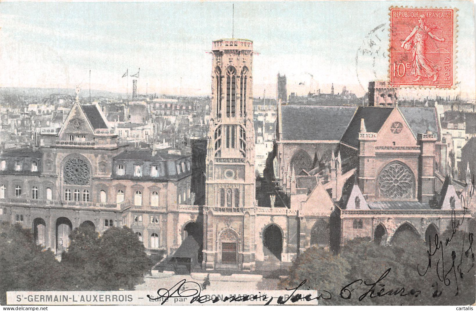 75-PARIS EGLISE SAINT GERMAIN L AUXERROIS-N°4192-A/0195 - Kerken