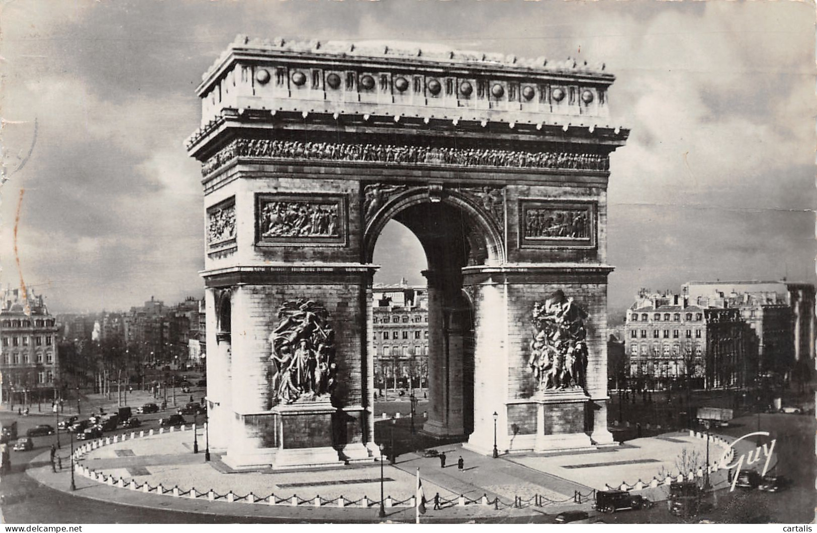 75-PARIS ARC DE TRIOMPHE-N°4192-A/0181 - Triumphbogen