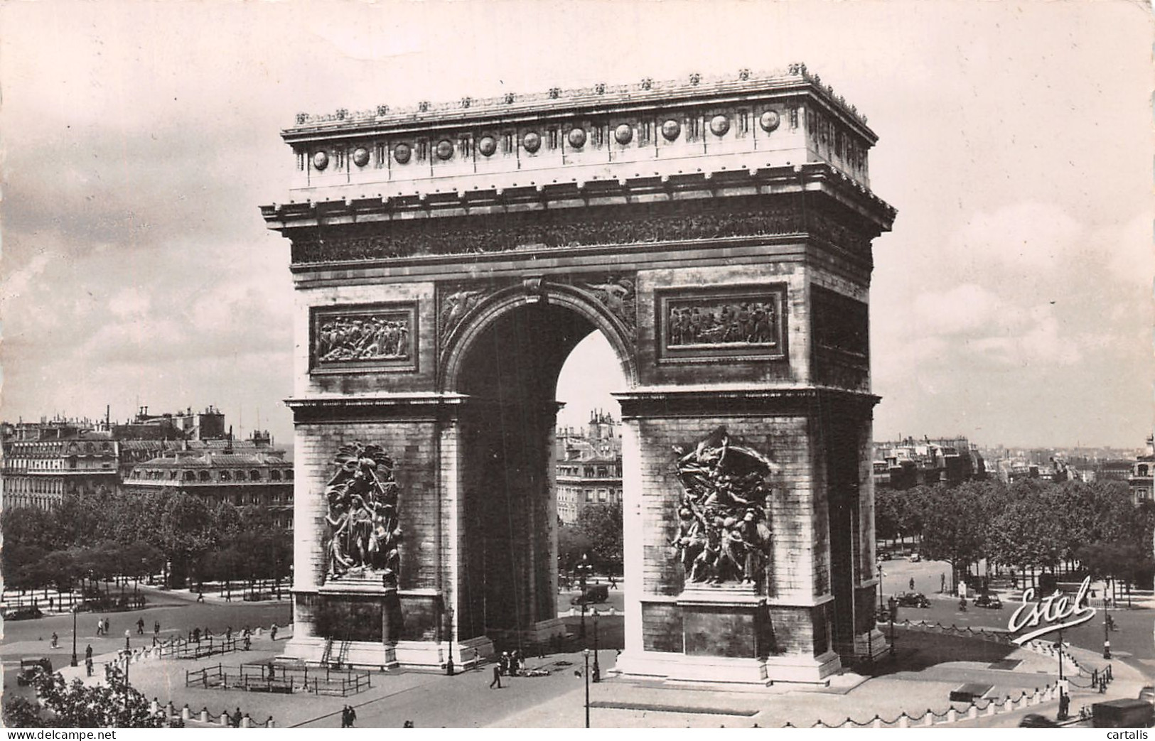 75-PARIS ARC DE TRIOMPHE-N°4192-A/0133 - Arc De Triomphe