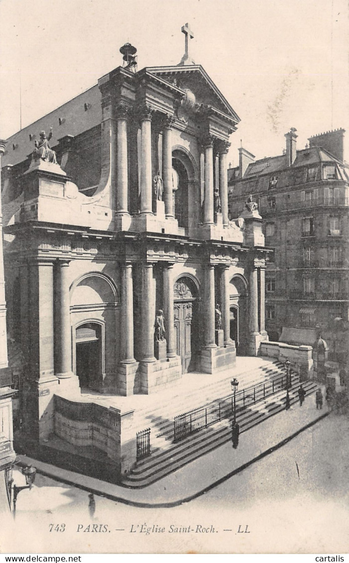 75-PARIS EGLISE SAINT ROCH-N°4192-A/0117 - Churches