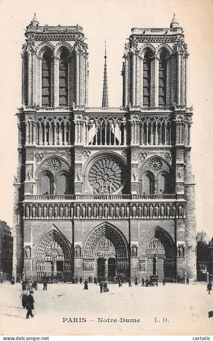 75-PARIS NOTRE DAME-N°4192-A/0073 - Notre Dame De Paris