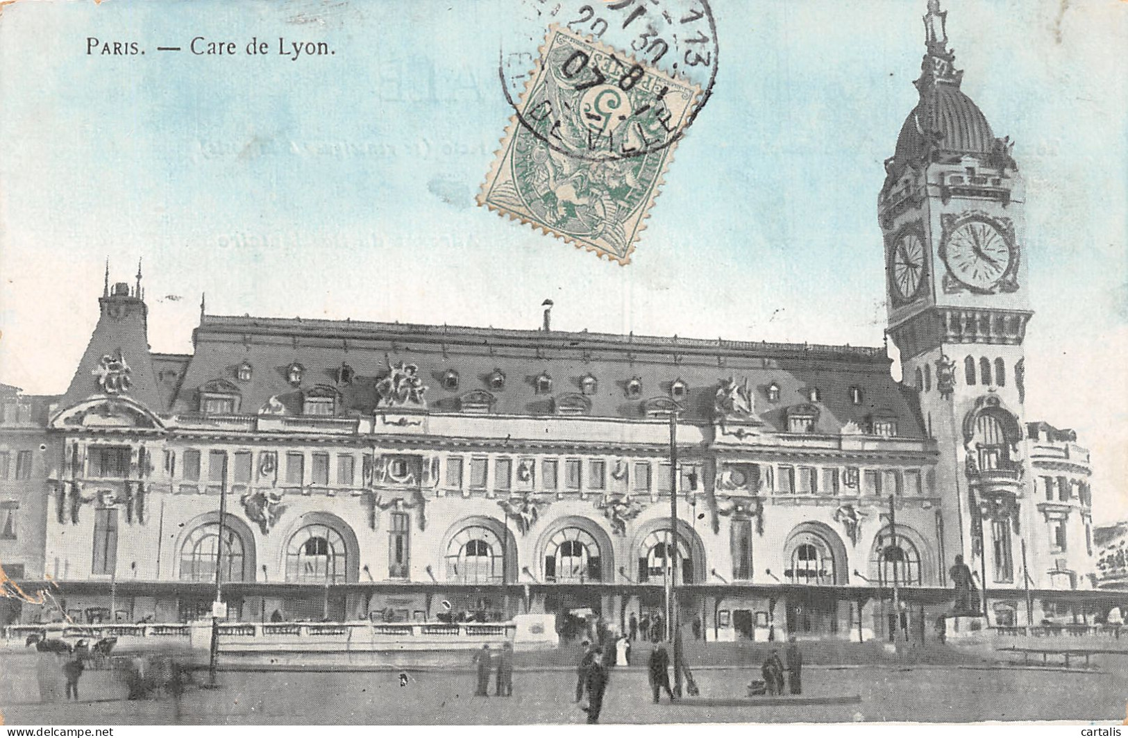 75-PARIS GARE DE LYON-N°4191-H/0395 - Metro, Stations