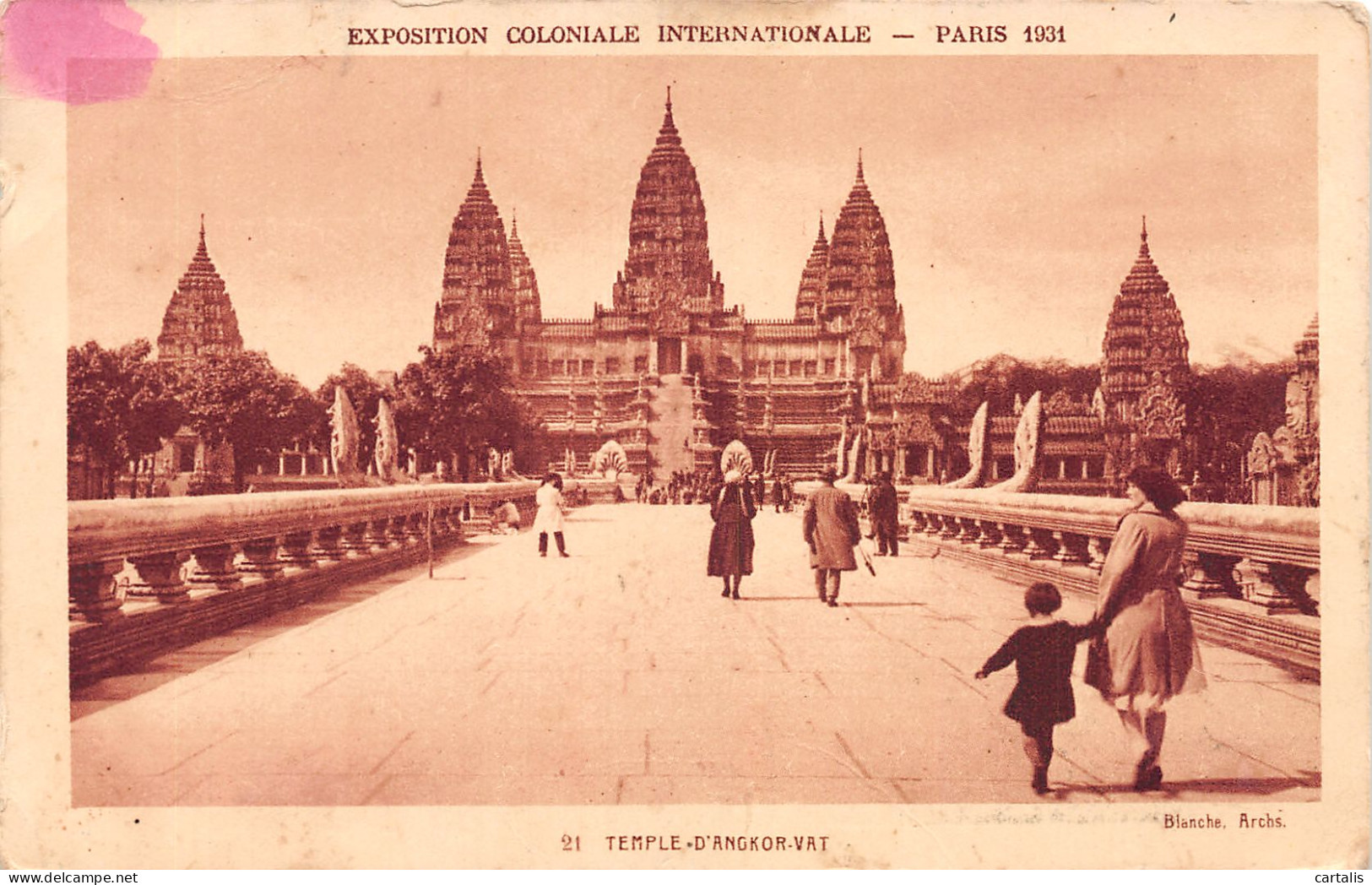 75-PARIS EXPO COLONIALE INTERNATIONALE ANGKOR VAT 1931-N°4191-H/0365 - Tentoonstellingen