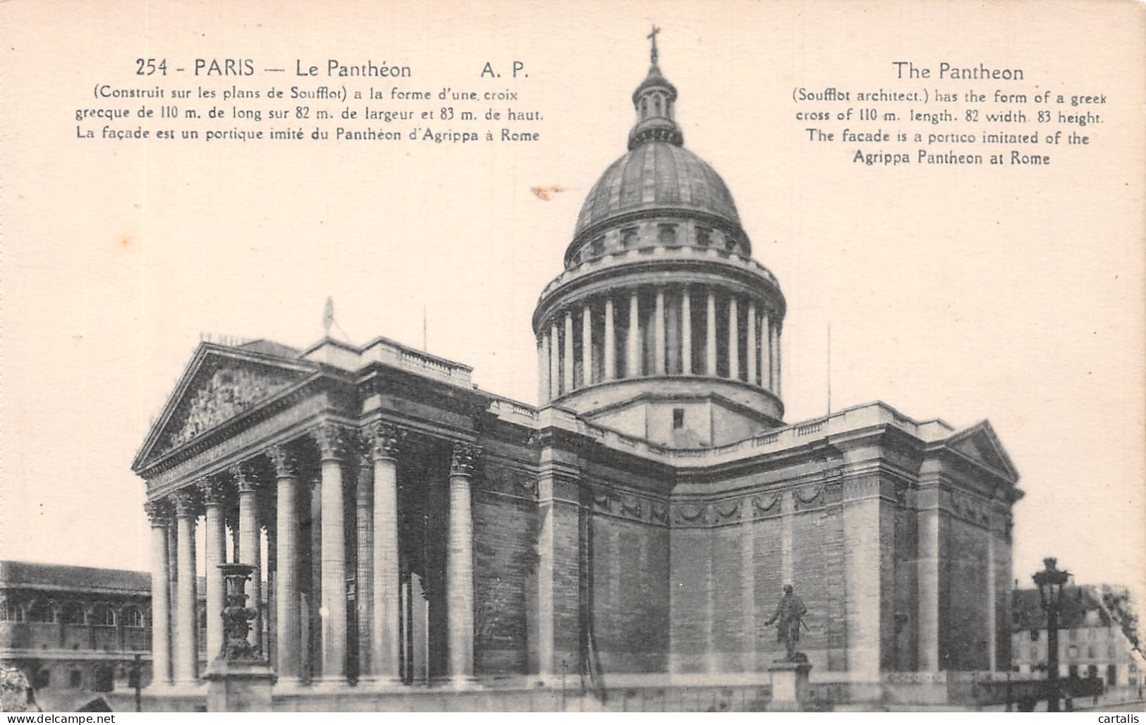 75-PARIS LE PANTHEON-N°4191-H/0369 - Pantheon