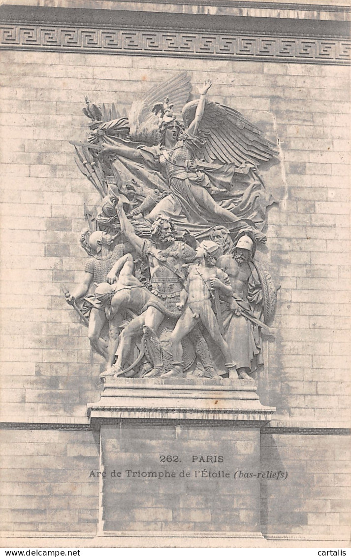 75-PARIS ARC DE TRIOMPHE-N°4191-H/0341 - Arc De Triomphe