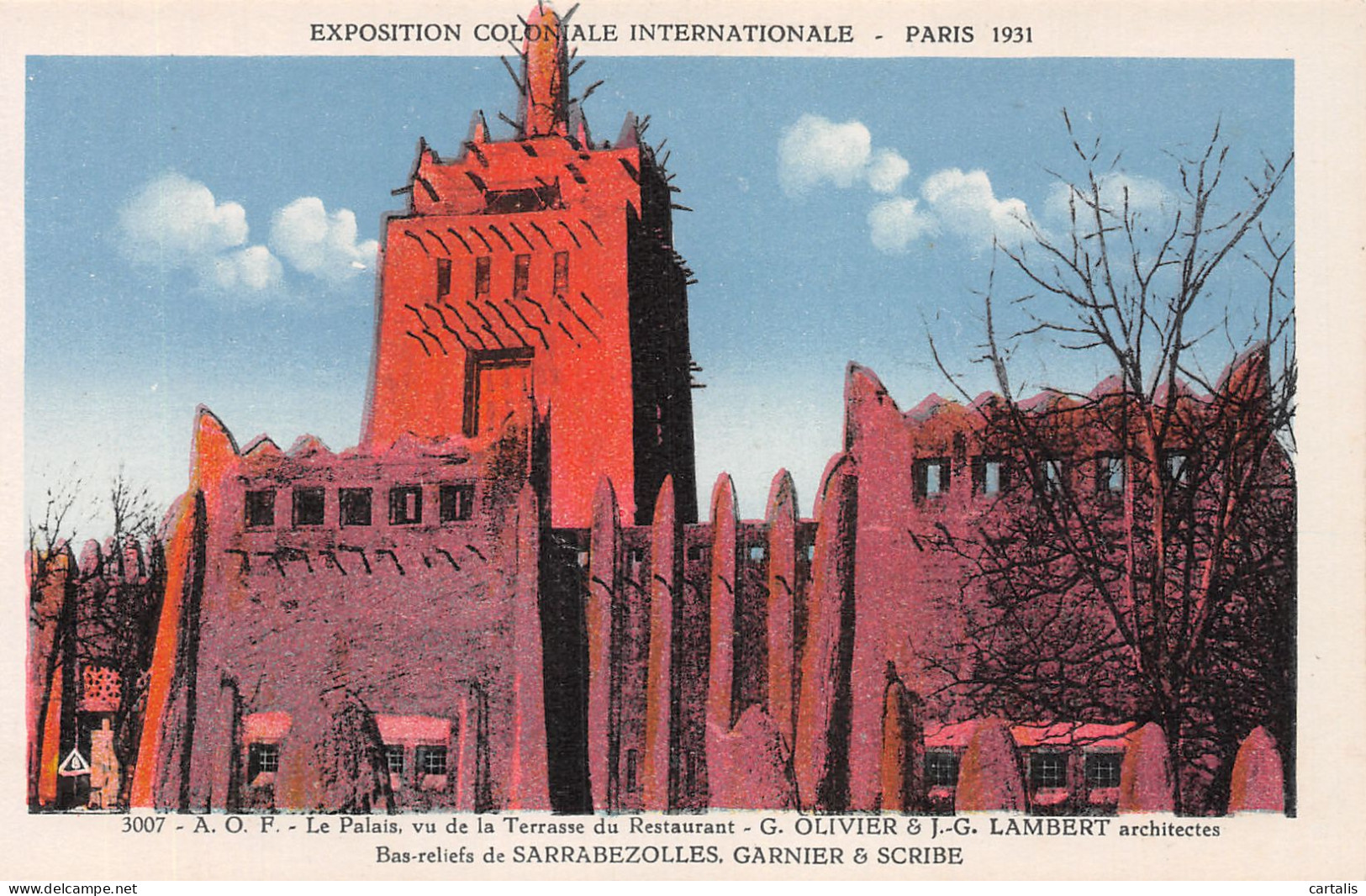 75-PARIS EXPO COLONIALE INTERNATIONALE A O F 1931-N°4191-H/0301 - Exhibitions