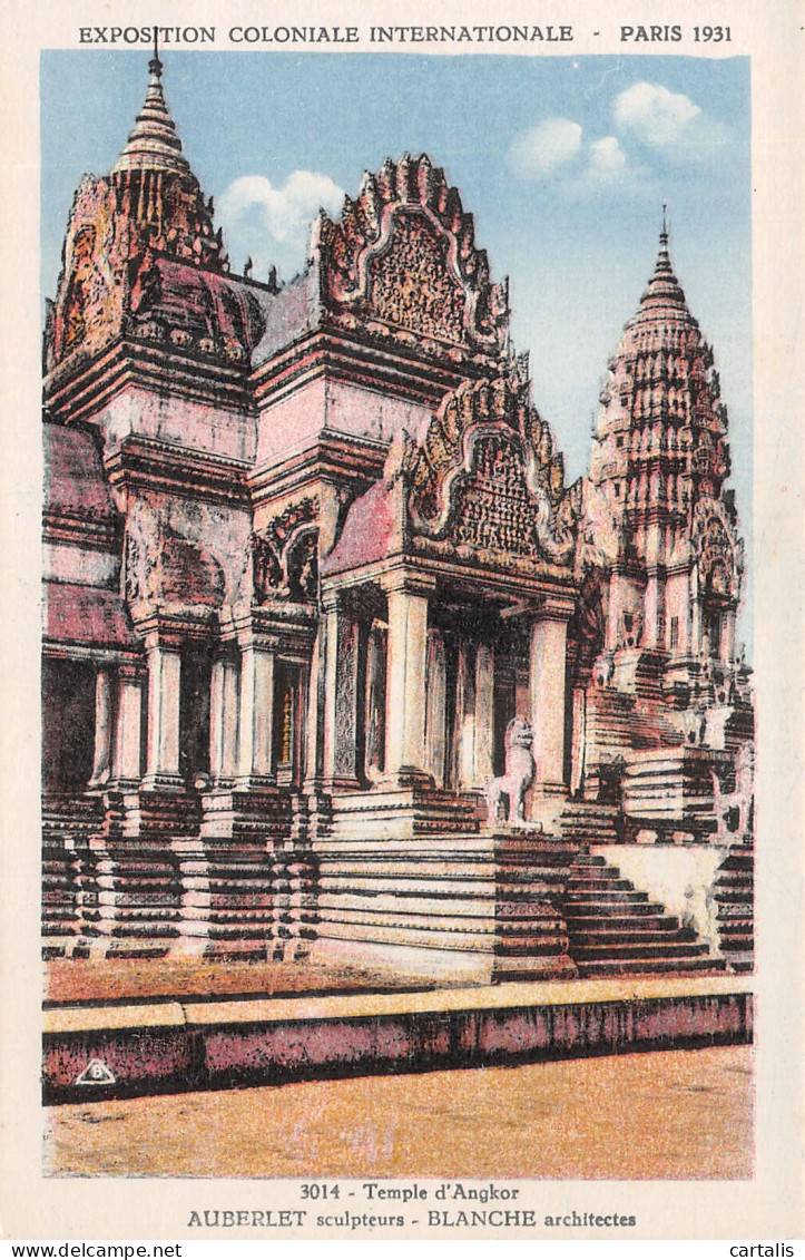 75-PARIS EXPO COLONIALE INTERNATIONALE ANGKOR 1931-N°4191-H/0293 - Tentoonstellingen